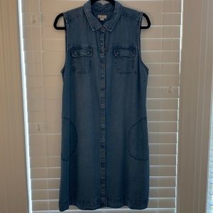 Denim dress